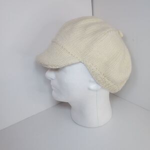Vintage XL Carraig Donn Handknit Paperboy News Boy Cabbie Hat